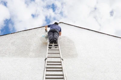 Peinture extérieure à Courteilles — façades et ravalement